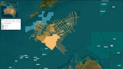 TGS Bonaparte Basin map TGS Bonaparte Basin map