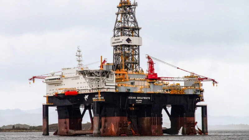 Ocean GreatWhite ultradeepwater semisubmerisble rig