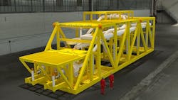 Worley's subsea Flow Conditioning Unit assembly Worley's subsea Flow Conditioning Unit assembly