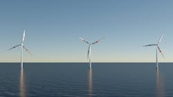 Floating wind energy facility concept Floating wind energy facility concept