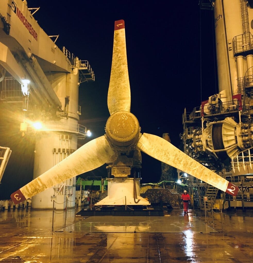 MeyGen tidal array project MeyGen tidal array project