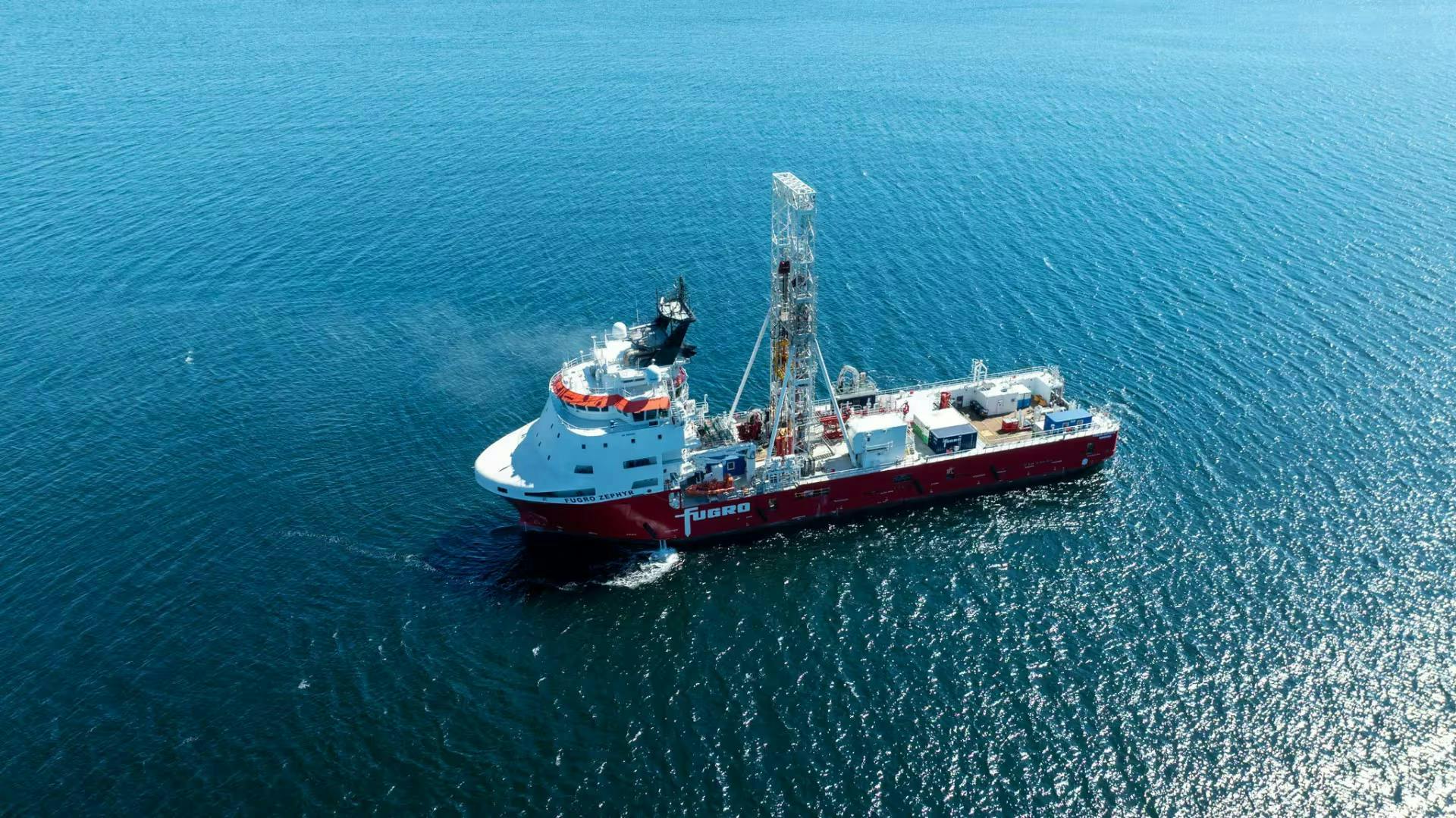 Fugro geotechnical survey