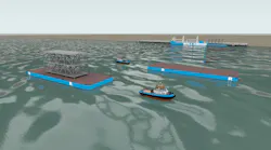 Illustration: Roll Group's new deck barges