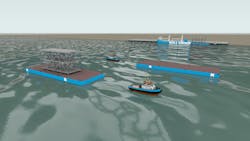 Illustration: Roll Group's new deck barges Illustration: Roll Group's new deck barges