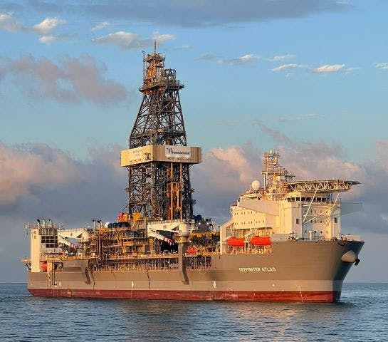 Deepwater Atlas ultradeepwater drillship