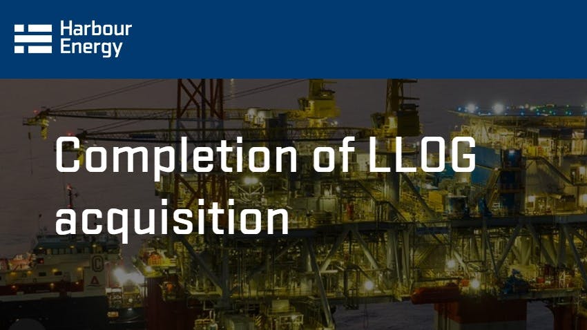 Harbour Energy completes LLOG acquisition