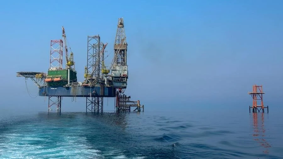 South Pars gas production offshore Iran