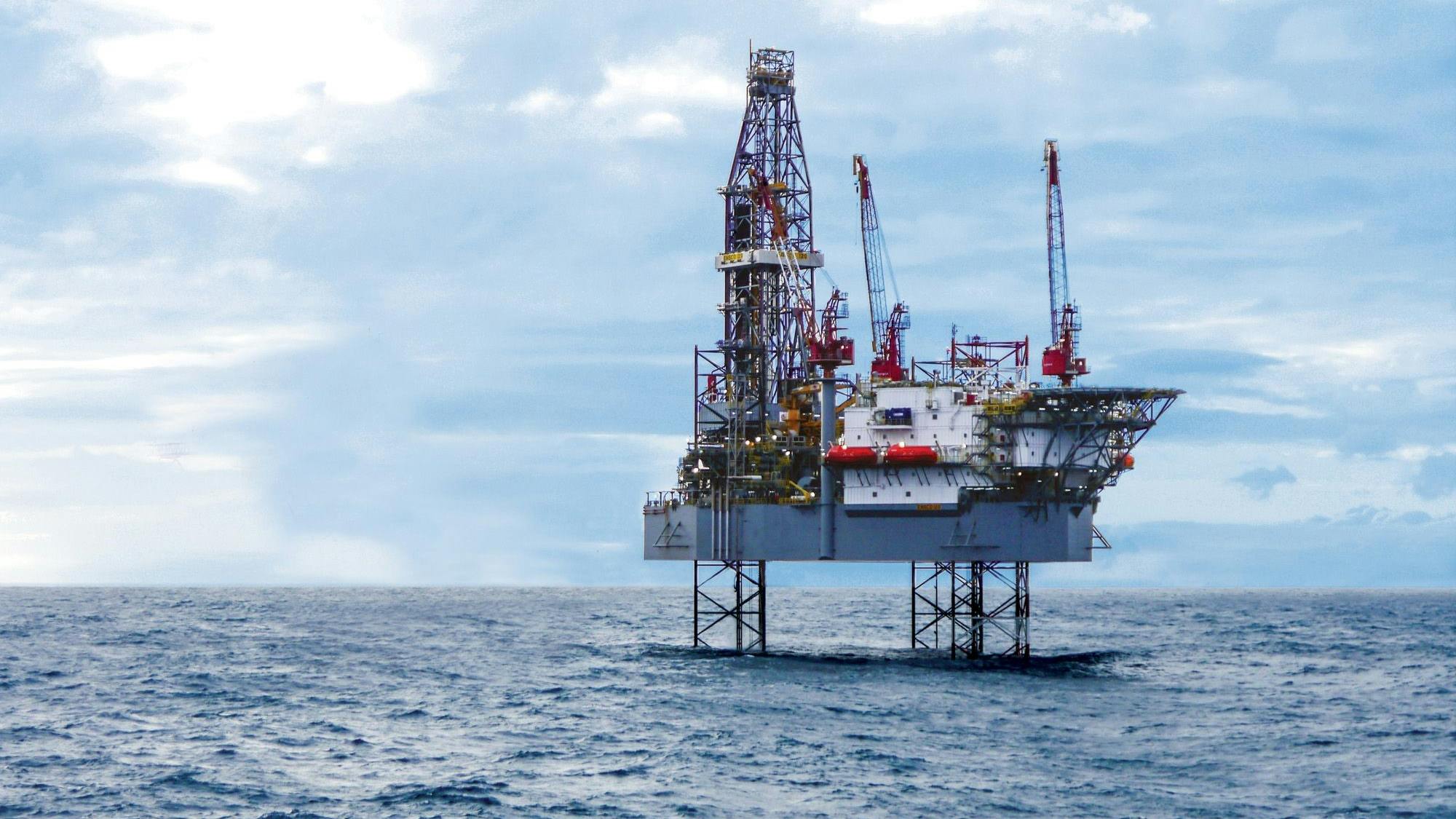 Valaris offshore jackup rig