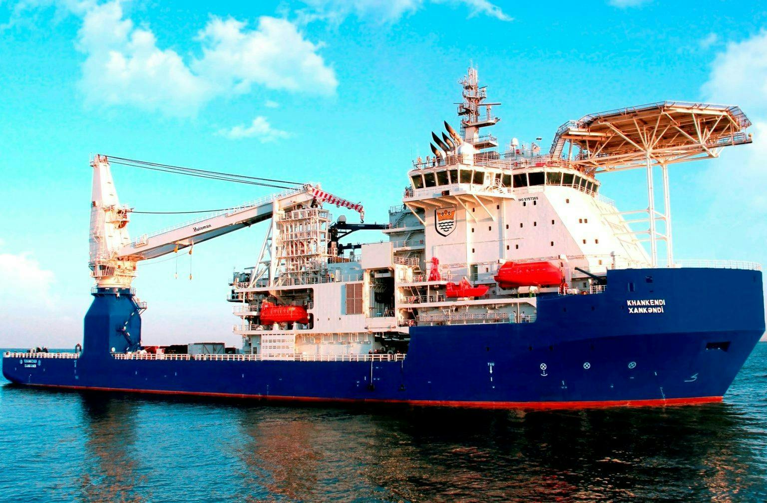 Khankendi subsea construction vessel