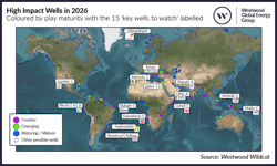 Westwood map of high-impact wells to watch in 2026 Westwood map of high-impact wells to watch in 2026