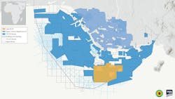 Map: Laide multi-client 3D survey offshore Nigeria Map: Laide multi-client 3D survey offshore Nigeria