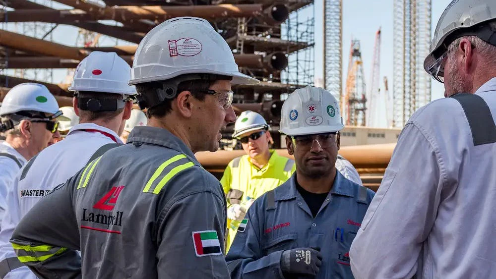 Lamprell service workers