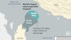 US-Israeli strike on Iranian South Pars gas field escalates Persian Gulf conflict US-Israeli strike on Iranian South Pars gas field escalates Persian Gulf conflict