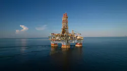 offshore Colombia drilling rig