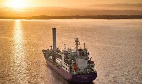 Northern Pioneer LCO2 carrier vessel