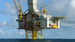 Kvitebjørn platform in the North Sea Kvitebjørn platform in the North Sea