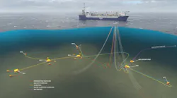 Ithaca Energy's Cambo field layout