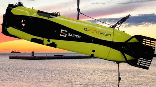 Flatfish underwater inspection drone