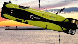 Flatfish underwater inspection drone Flatfish underwater inspection drone