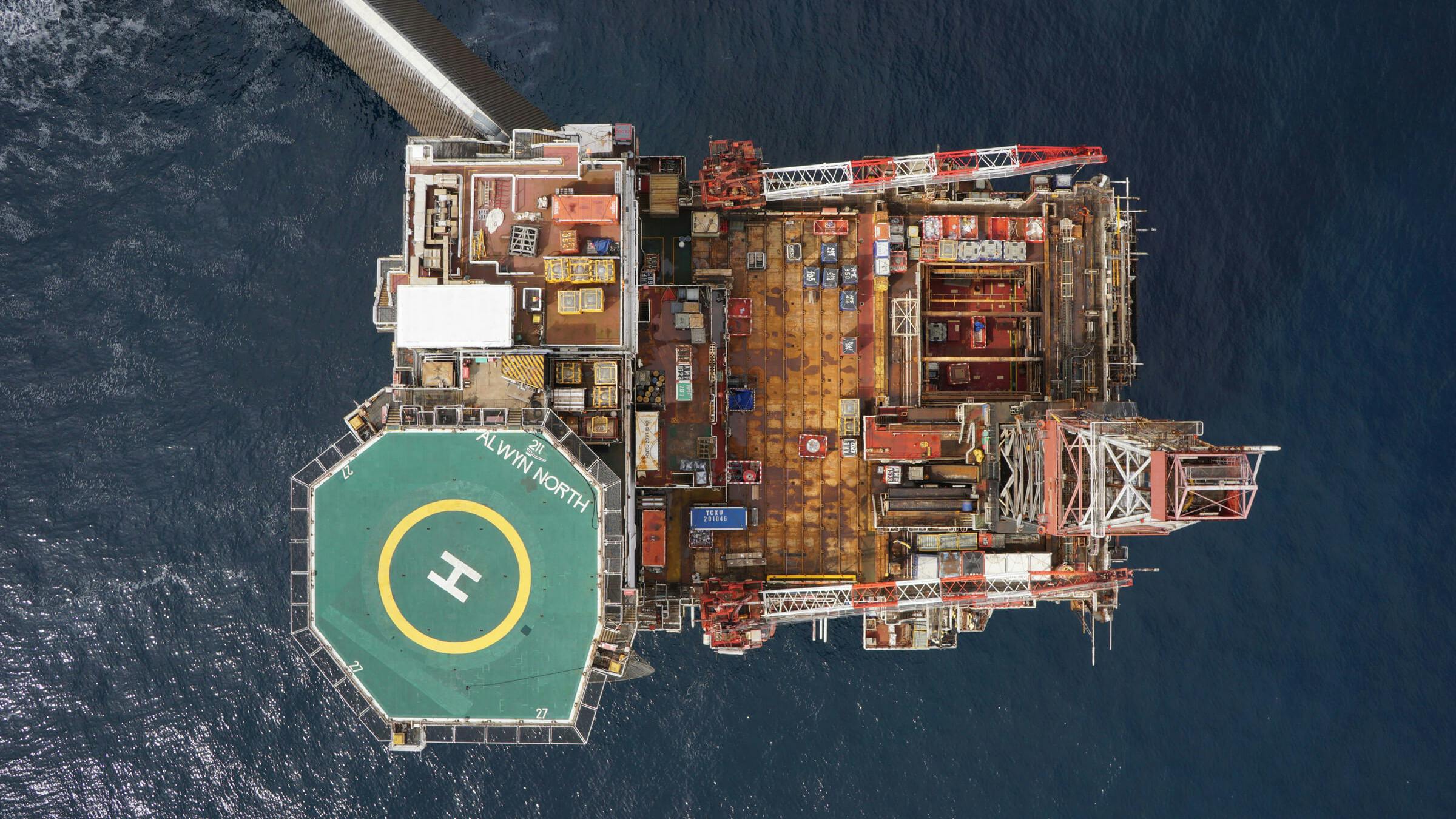 offshore Alwyn operations