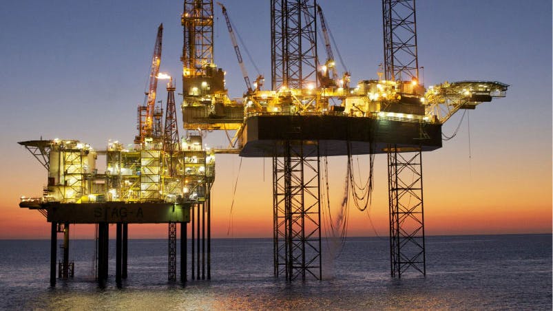 Stag platform offshore operations