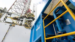 RotoMill system deployed on a North Sea offshore drilling rig RotoMill system deployed on a North Sea offshore drilling rig