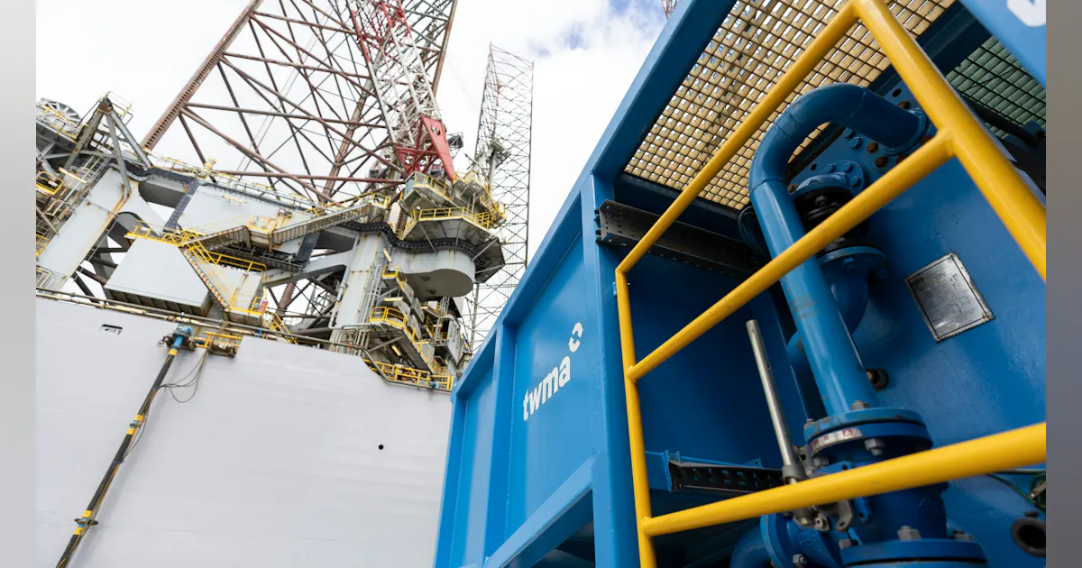 At‑source drilling waste treatment as a lever for offshore performance