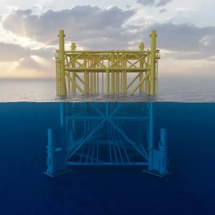 Enersea OSS jacket design for Hornsea 3