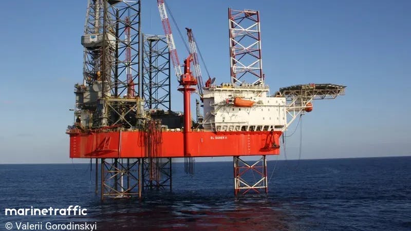 Al‑Qaher II offshore jackup rig