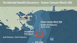 Occidental announces Bandit discovery in Green Canyon Block 680 Occidental announces Bandit discovery in Green Canyon Block 680