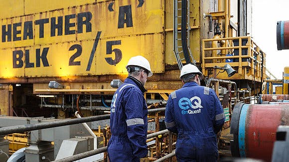 EnQuest Heather decommissioning team