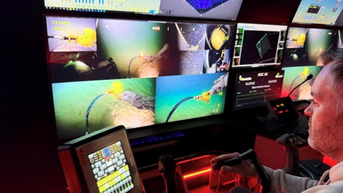 boskalis ROV deployment