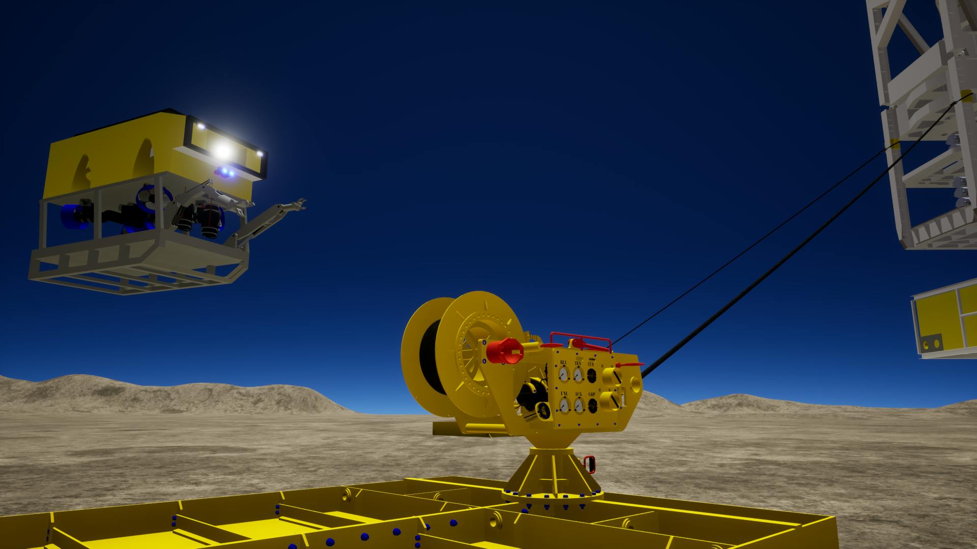 TVO - ROV and Tensioner