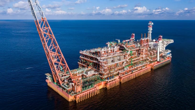 Jangkrik Field offshore East Kalimantan