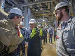 Tim Mitchell with House Majority Leader Steve Scalise Offshore Energy Tour 2024 at Anchor Platform A Tim Mitchell with House Majority Leader Steve Scalise Offshore Energy Tour 2024 at Anchor Platform A