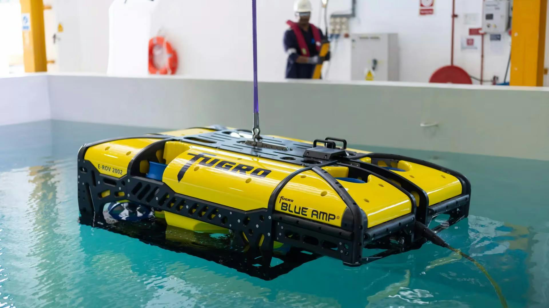 Fugro's new ROV test pool facility in Singapore