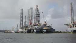 Declining Gulf rig counts mask rising efficiency Declining Gulf rig counts mask rising efficiency