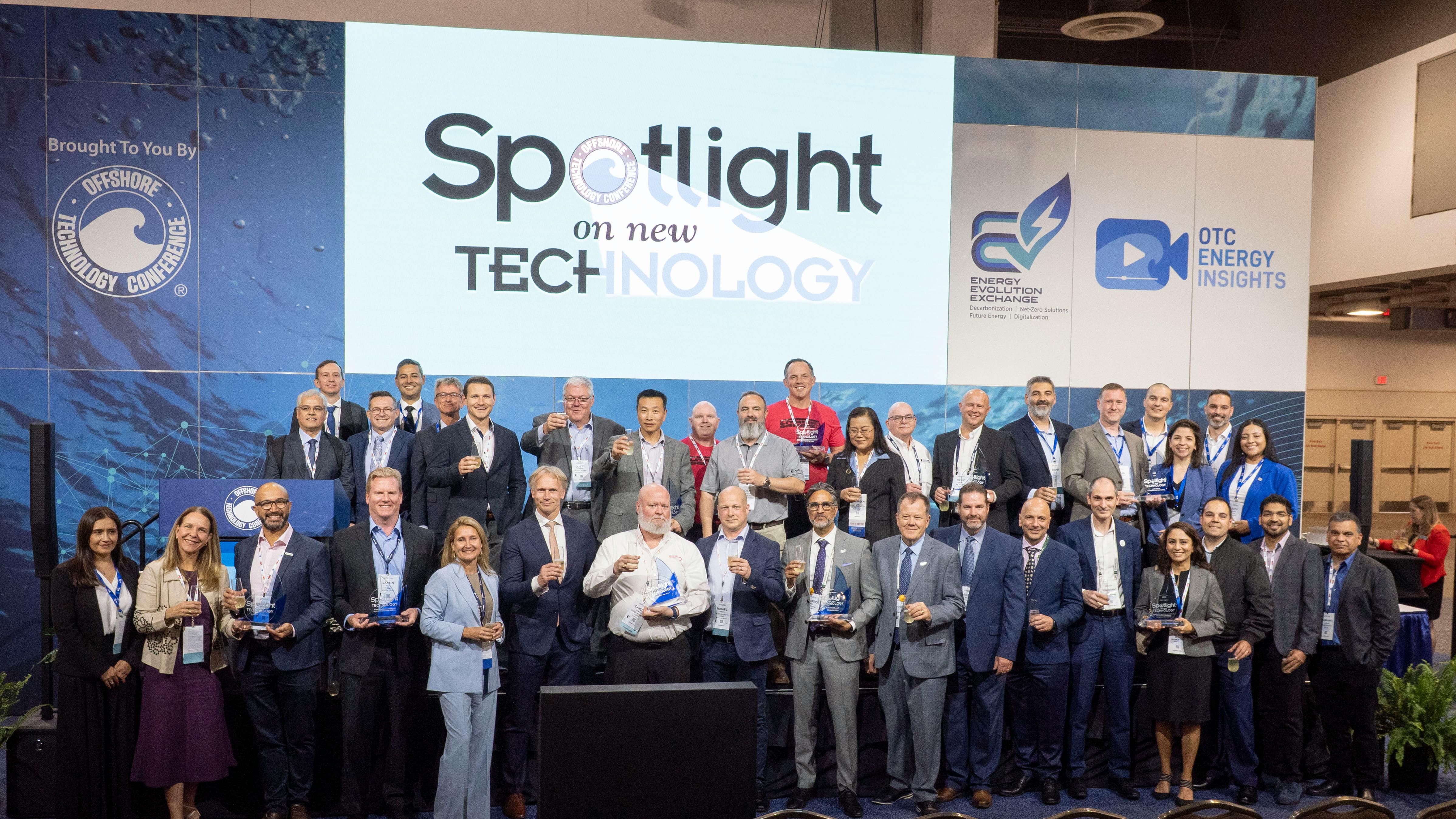 OTC recognizes Spotlight on New Technology Award winners