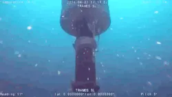 Global OTEC installed seawater intake pipe of its offshore demonstration Global OTEC installed seawater intake pipe of its offshore demonstration