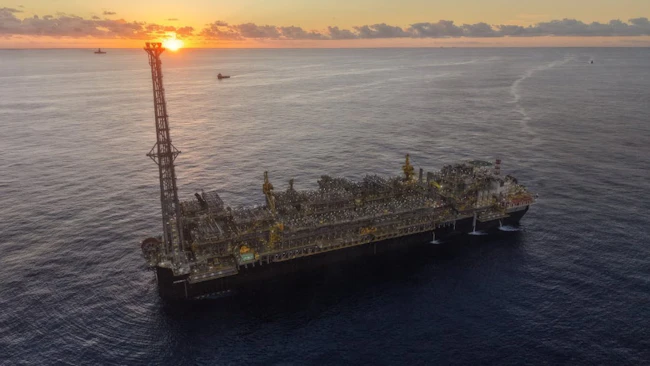 Petrobras' P-79 platform offshore Brazil