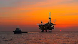 AI-generated image of offshore African oil and gas operations AI-generated image of offshore African oil and gas operations