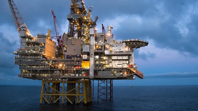 Gina Krog platform in the North Sea