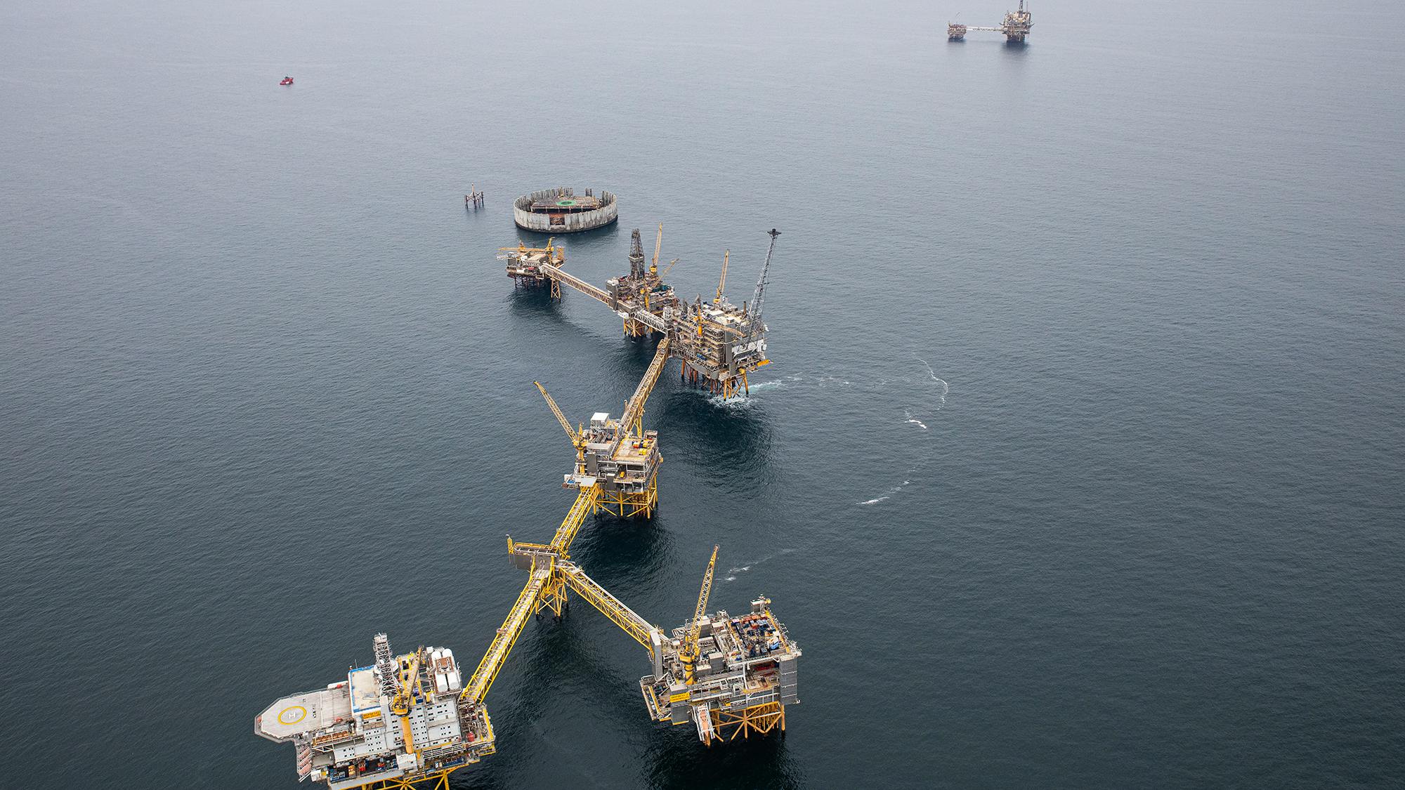 offshore Ekofisk Complex, April 2024