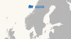 Map: TGS’ Elephant project in the Norwegian Sea Map: TGS’ Elephant project in the Norwegian Sea