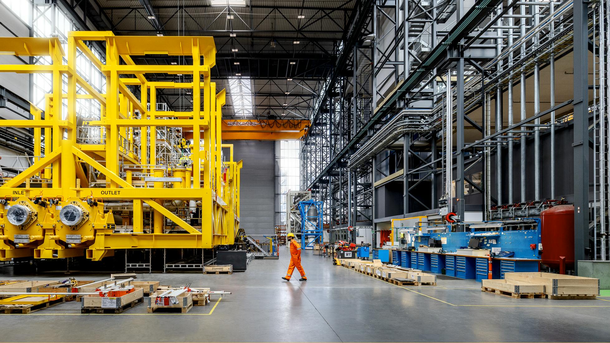 OneSubsea manufacturing facility in Bergen