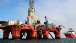 Paul B. Loyd Jr. offshore semisub rig Paul B. Loyd Jr. offshore semisub rig