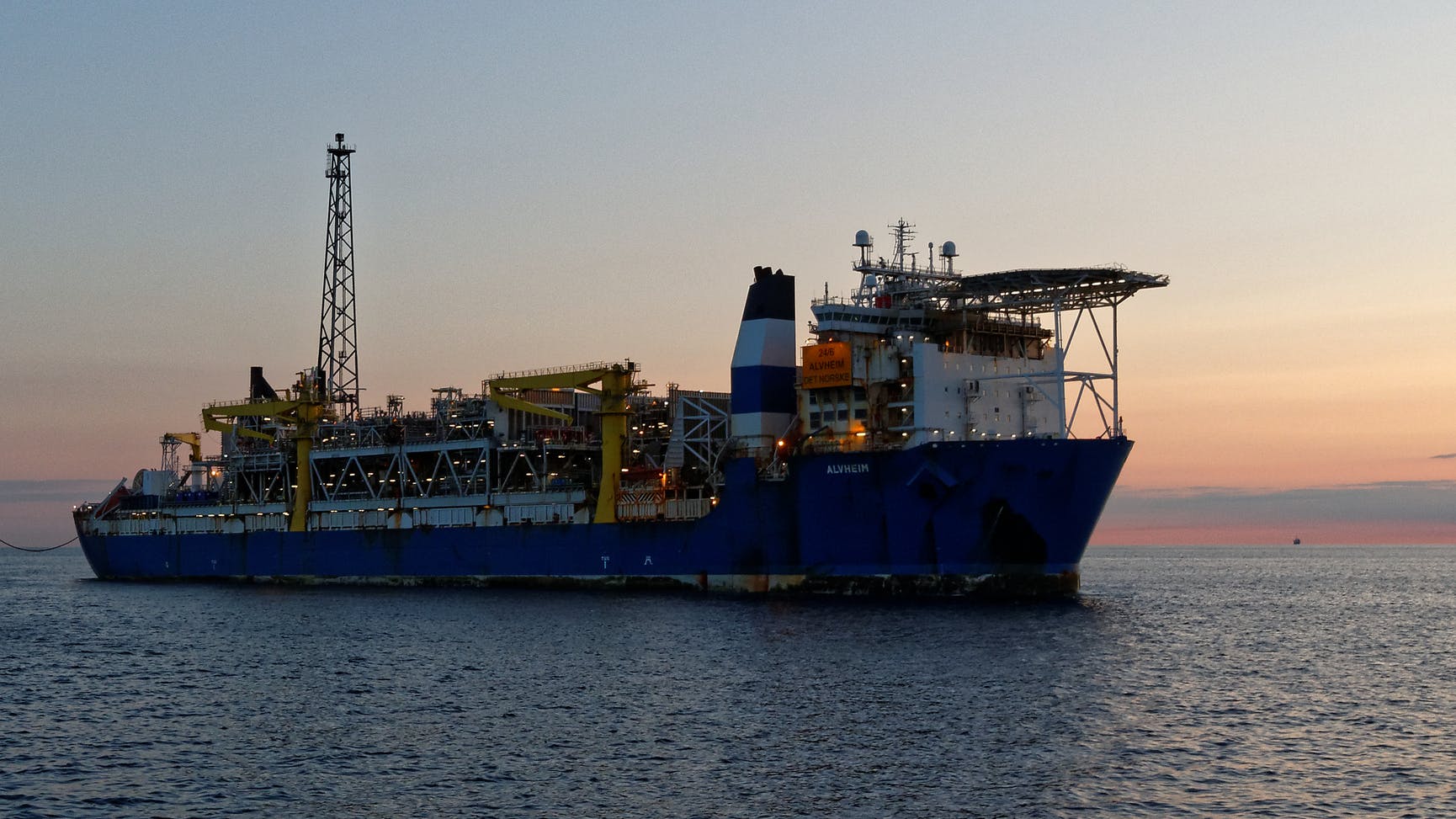 FPSO in the North Sea