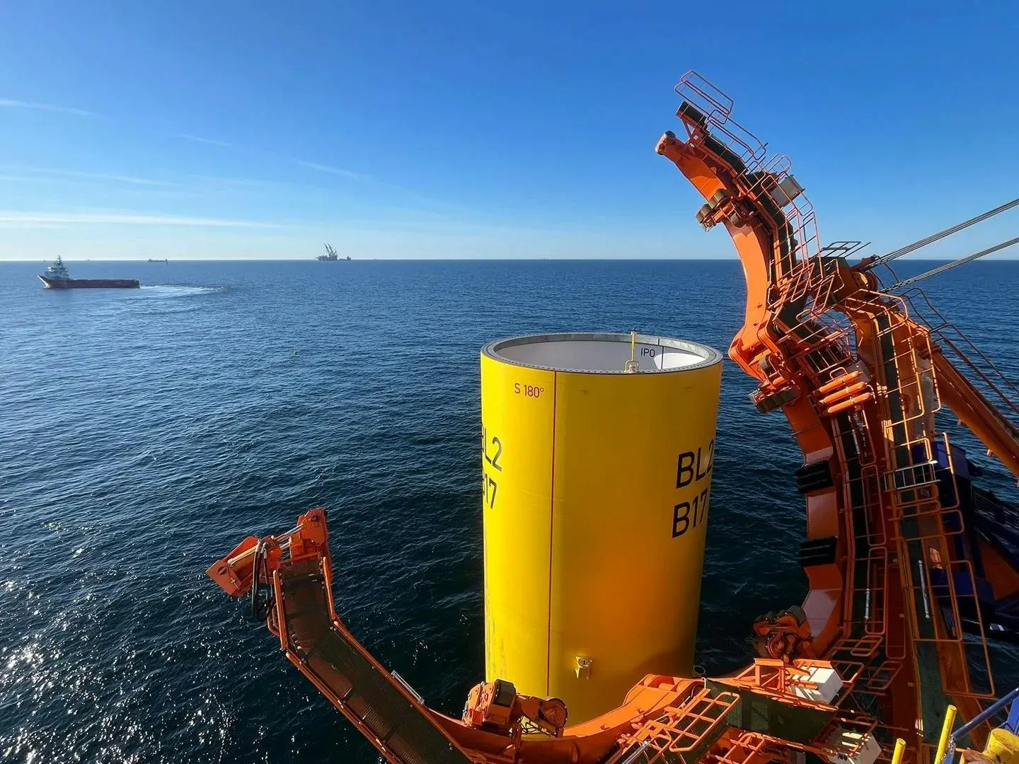 &Oslash;rsted and PGE kick off offshore installation of Baltica 2 project