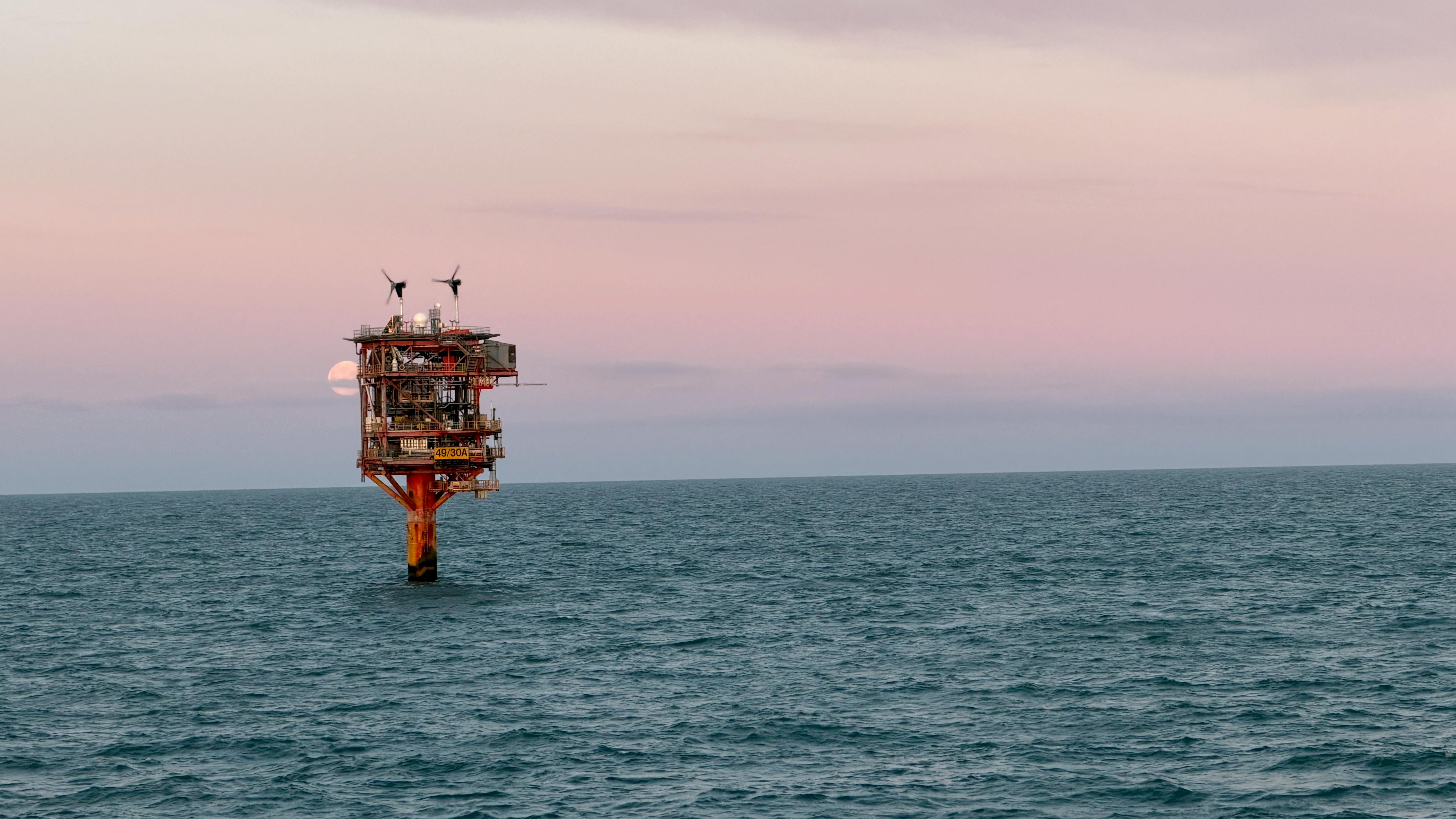 Davy gas field in the North Sea