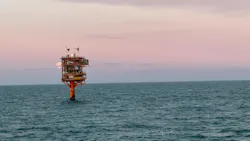 Davy gas field in the North Sea